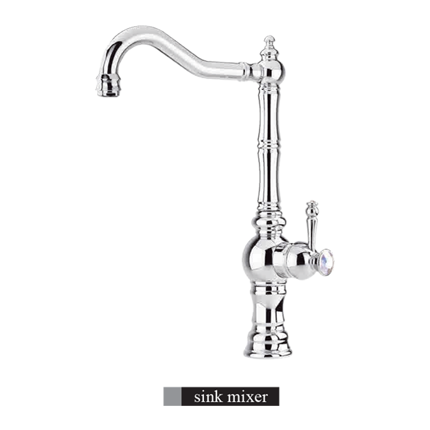 شیر ظرفشویی الوند مدل الیزه کروم