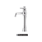 شیر روشویی الوند مدل الیزه کروم