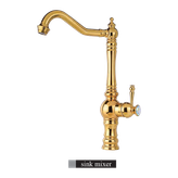 شیر ظرفشویی الوند مدل الیزه طلایی