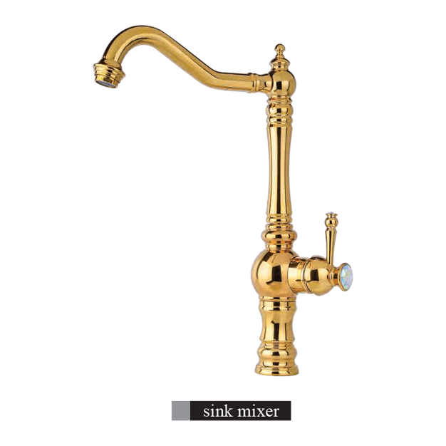 شیر ظرفشویی الوند مدل الیزه طلایی