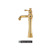 شیر روشویی الوند مدل الیزه طلایی