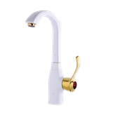 شیر ظرفشویی الوند مدل الماس سفید طلایی