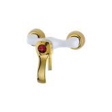 شیر توالت الوند مدل الماس سفید طلایی