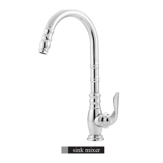 شیر ظرفشویی الوند مدل لیزا کروم