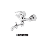 شیر حمام الوند مدل لیزا کروم