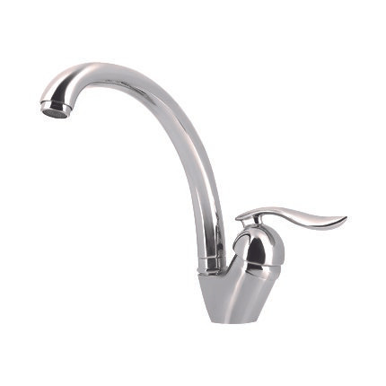 شیر ظرفشویی طوفان فلز چیره مدل لیدا کروم